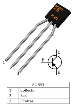 BC557-Pinout